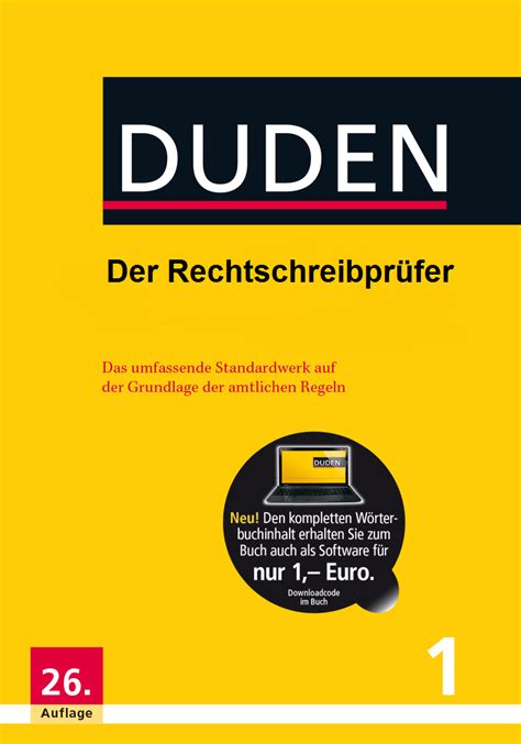 duden rechtschreibprüfer.
